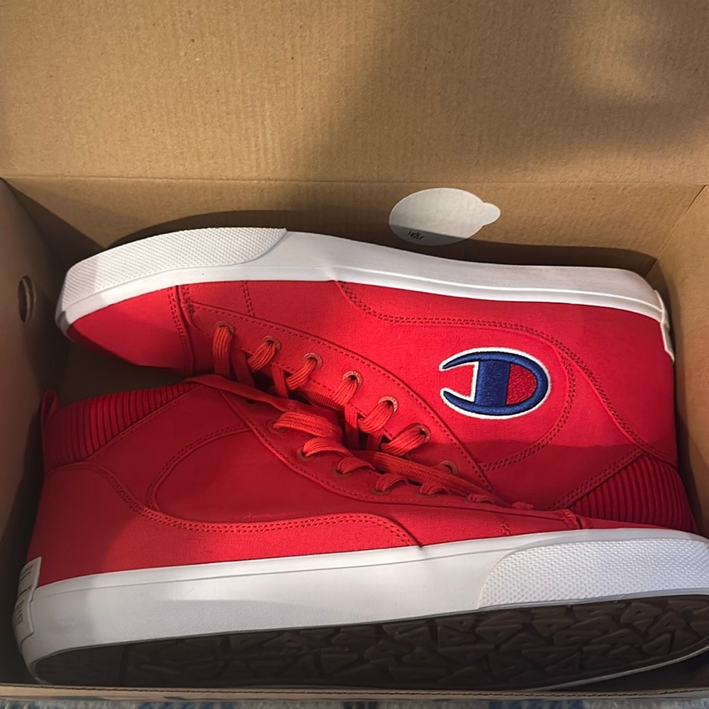 Champion Life™ Fringe Hi Canvas Men's Sneakers Size 13 NWT hi-top New in BOX